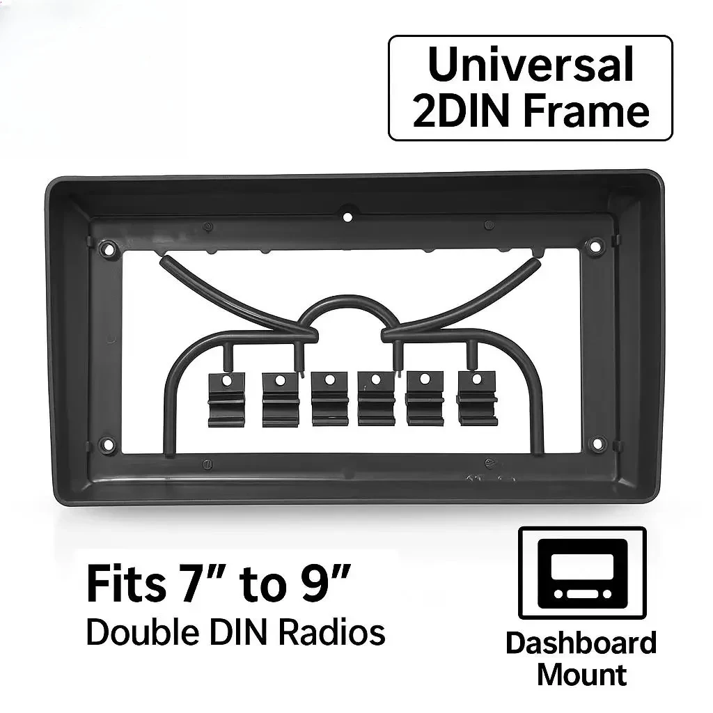 7/9 Inch Universal 2DIN Car Radio Fascia Panel Frame Kit for Stereo DVD GPS Dash Mount Dashboard Mounting Frame Trim Kit
7/9 Inch Universal 2DIN Car Radio Fascia Panel Frame Kit for Stereo DVD GPS Dash Mount Dashboard Mounting Frame Trim Kit
