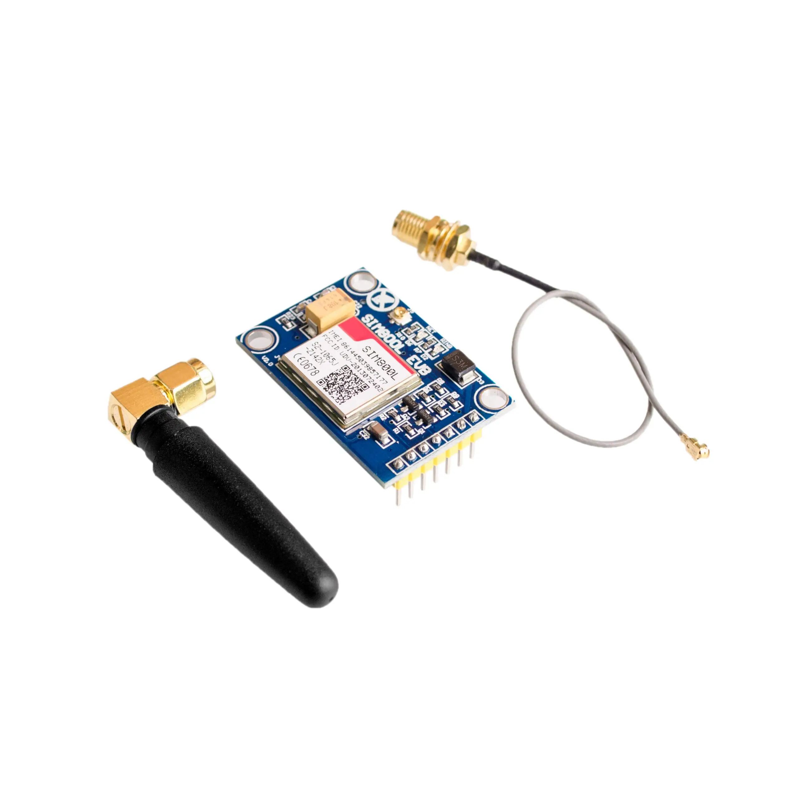 10pcs/lot SIM800L V2.0 5V Wireless GSM GPRS MODULE Quad-Band W/ Antenna Cable Cap
10pcs/lot SIM800L V2.0 5V Wireless GSM GPRS MODULE Quad-Band W/ Antenna Cable Cap