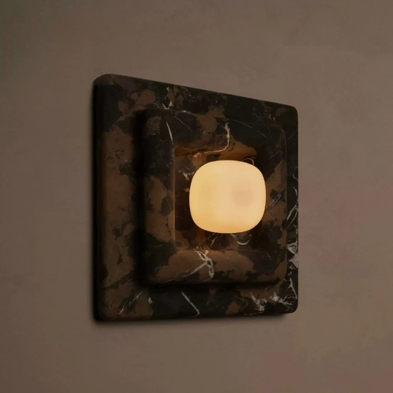 Wabi Sabi Natural Marble Wall Lamp Designer Style Luxury Home Light Travertine Sconce for Hotel Homestay Bedroom Bedside
Wabi Sabi Natural Marble Wall Lamp Designer Style Luxury Home Light Travertine Sconce for Hotel Homestay Bedroom Bedside