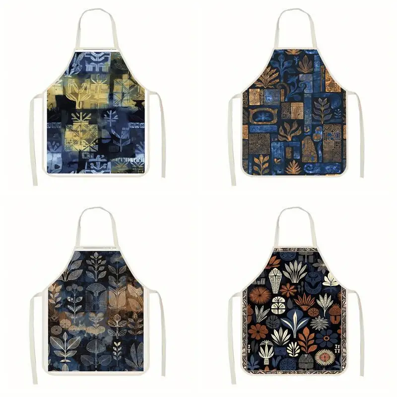 Vibrant Geometric Aprons Linen apron, suitable for kitchen cooking, parent-child interaction, painting and other scenarios
Vibrant Geometric Aprons Linen apron, suitable for kitchen cooking, parent-child interaction, painting and other scenarios