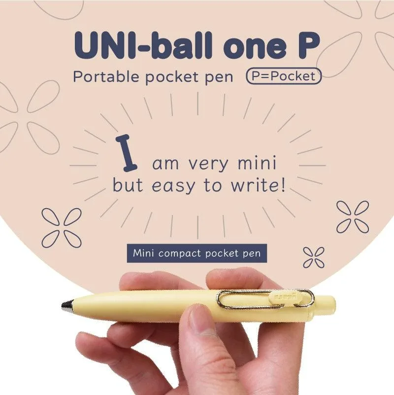Uni-ball ONE P (UMN-SP) Quick-Dry Gel Pen 0.38/0.5mm - Short Barrel Deep Black Ink, Mini Portable for Students Journaling Note T
Uni-ball ONE P (UMN-SP) Quick-Dry Gel Pen 0.38/0.5mm - Short Barrel Deep Black Ink, Mini Portable for Students Journaling Note T
