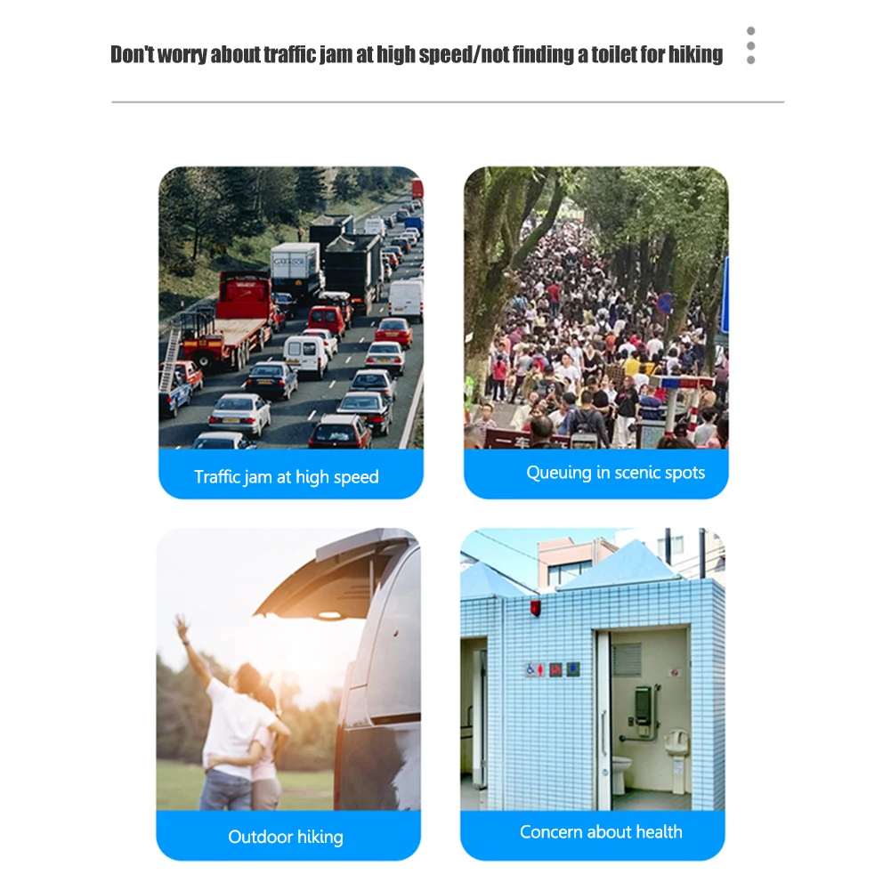 Портативный уличный туалет-ведро для автомобиля, с высокой грузоподъемностью, многоразовый контейнер для мусора для аварийных ситуаций, путешествий и самостоятельных поездок
Портативный уличный туалет-ведро для автомобиля, с высокой грузоподъемностью, многоразовый контейнер для мусора для аварийных ситуаций, путешествий и самостоятельных поездок