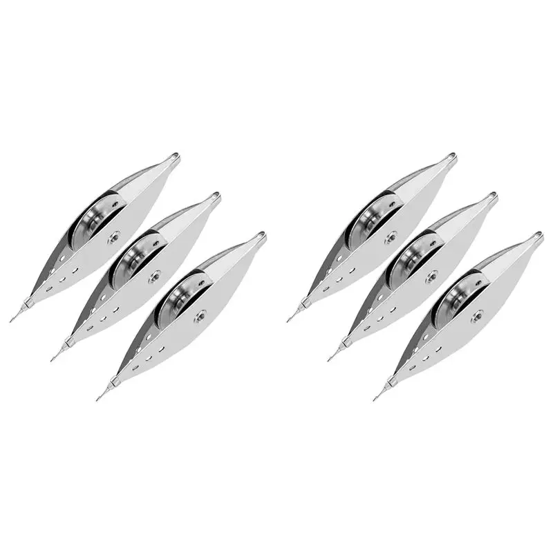Multifunction 6Pcs Silver Metal Tatting-Shuttle Kit For Beginners With Bobbin Supplies, Premium Iron Needle-Shuttles
Multifunction 6Pcs Silver Metal Tatting-Shuttle Kit For Beginners With Bobbin Supplies, Premium Iron Needle-Shuttles