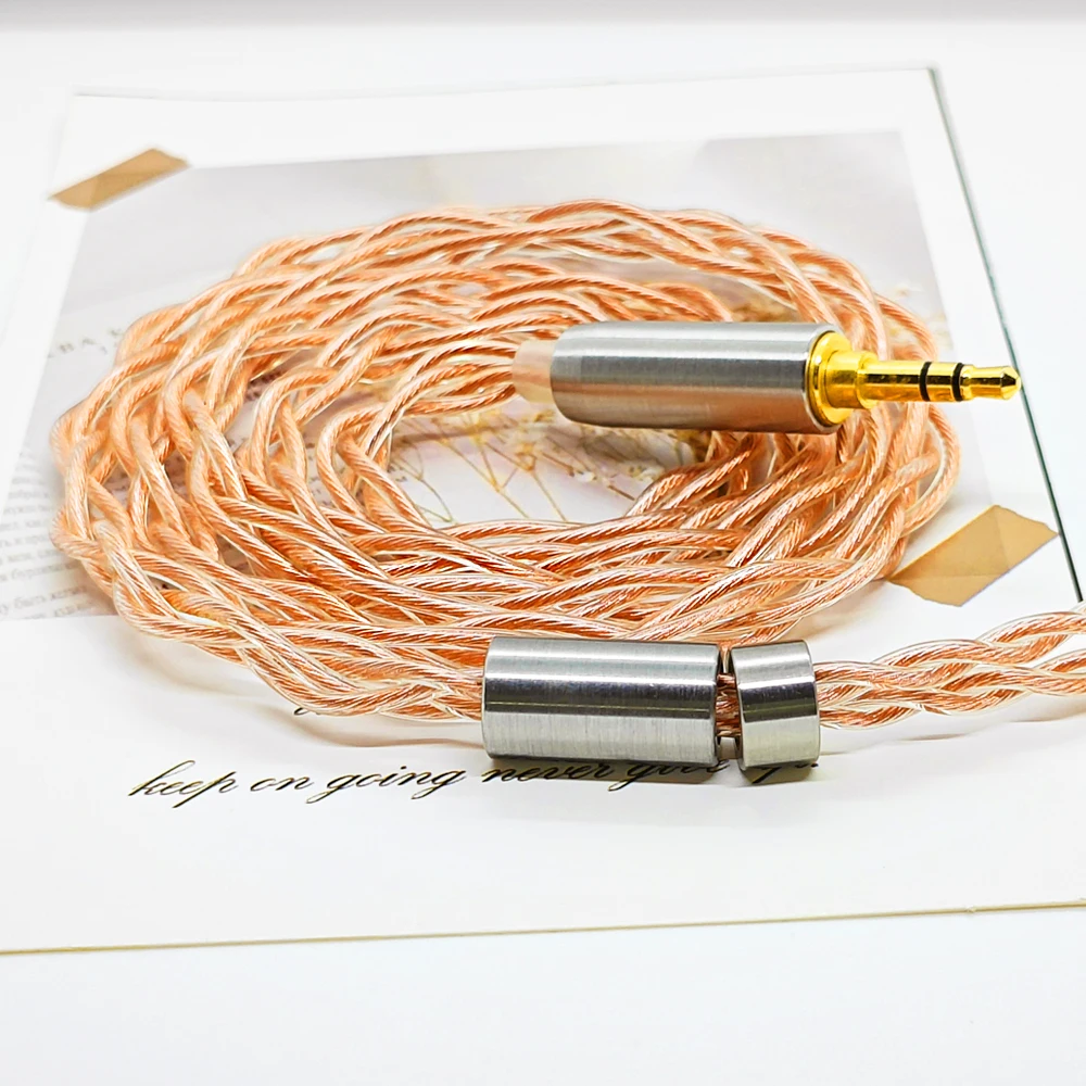 Flagship single crystal copper violet II replaceable cable 4.4mm 3.5mm 2.5mm+mmcx+0.78cm headphone upgrade cable hifi quad core
Flagship single crystal copper violet II replaceable cable 4.4mm 3.5mm 2.5mm+mmcx+0.78cm headphone upgrade cable hifi quad core