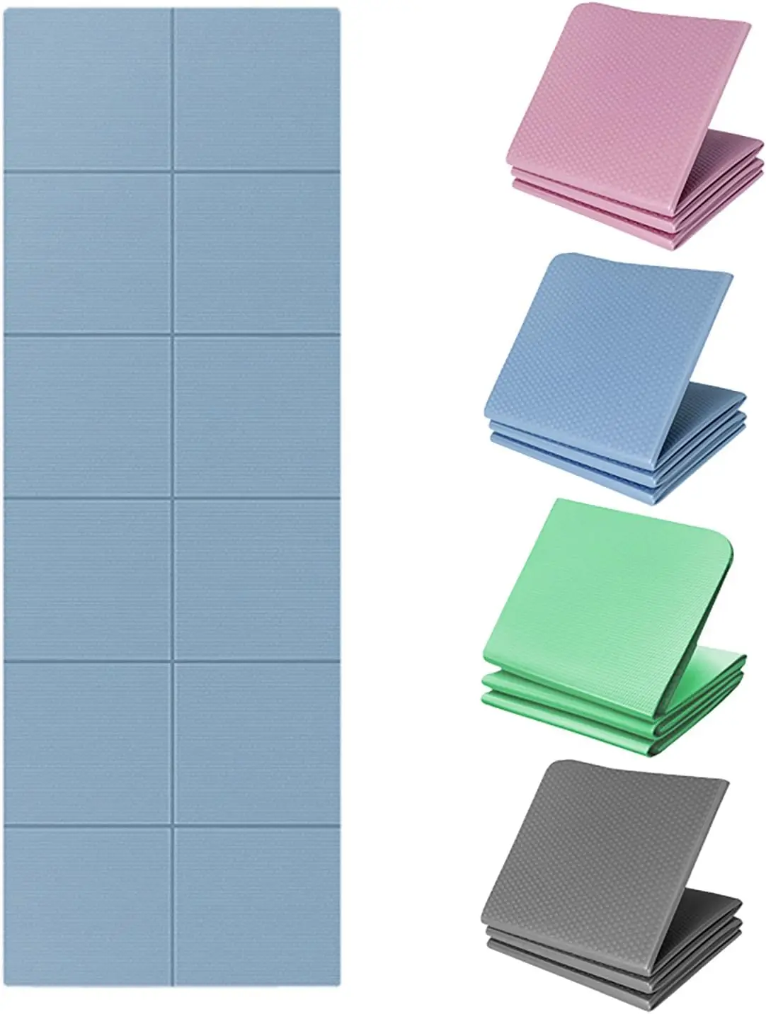 Foldable Yoga Mat for Travel & Home, Lightweight Non-Slip TPE Material - Ideal for Yoga, Pilates, Stretching Exercises
Foldable Yoga Mat for Travel & Home, Lightweight Non-Slip TPE Material - Ideal for Yoga, Pilates, Stretching Exercises