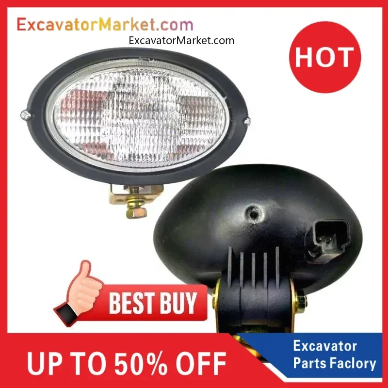 Excavator Parts Excavator Accessories Parts Excavator Working Light Lamp 700/G6320 700/50089 for 3CX 4CX Parts
Excavator Parts Excavator Accessories Parts Excavator Working Light Lamp 700/G6320 700/50089 for 3CX 4CX Parts