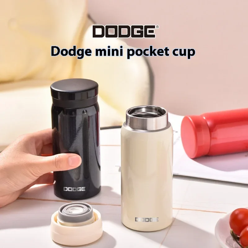 200ML Dodge Mini Pocket Thermos Cup Stainless Steel Pocket Simple Insulation Water Cup Suitable for Water Iced Tea or Coffee
200ML Dodge Mini Pocket Thermos Cup Stainless Steel Pocket Simple Insulation Water Cup Suitable for Water Iced Tea or Coffee