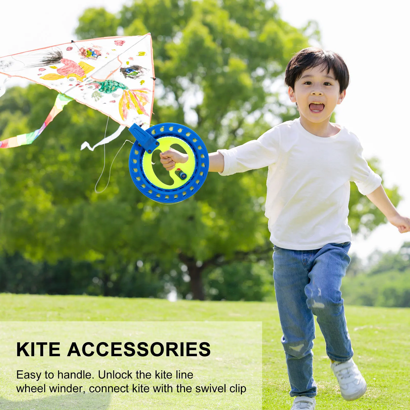 Hand Wheel Tool For Kite Flying Outdoor With 200M Line Abs Shaft String Winder Ergonomic Grip Kite Accessories Winding Reel
Hand Wheel Tool For Kite Flying Outdoor With 200M Line Abs Shaft String Winder Ergonomic Grip Kite Accessories Winding Reel