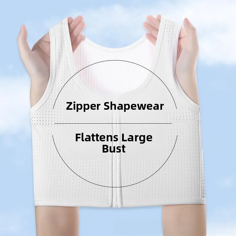 Sports Shockproof Bra Front Zipper Slim Fit Large Chest Appears Small Sexy T Chest Shaping Wrap Chest Underwear for Students
Sports Shockproof Bra Front Zipper Slim Fit Large Chest Appears Small Sexy T Chest Shaping Wrap Chest Underwear for Students
