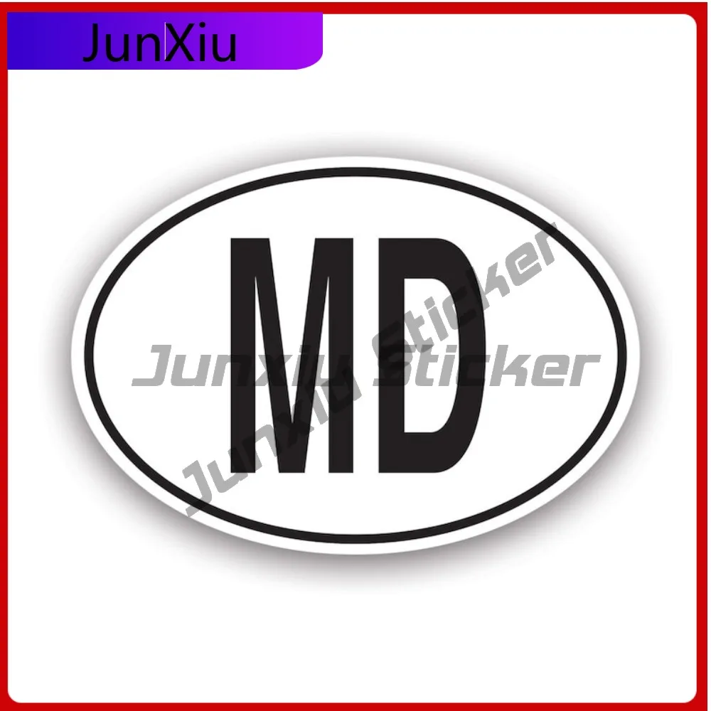 Md Moldova Country Code Oval Stickerwaterproof Cute Car Waterproof Vinyl Decal For Motorcycle Helmet Creative Sticker Protection
Md Moldova Country Code Oval Stickerwaterproof Cute Car Waterproof Vinyl Decal For Motorcycle Helmet Creative Sticker Protection
