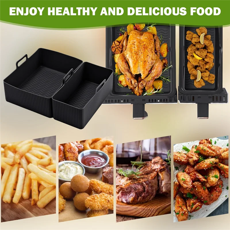 【Must-Haves】Air Fryer Tray Air Fryer Liner Basket Reusable Oven Baking Tray Non-Stick Pizza Baking Tray
【Must-Haves】Air Fryer Tray Air Fryer Liner Basket Reusable Oven Baking Tray Non-Stick Pizza Baking Tray