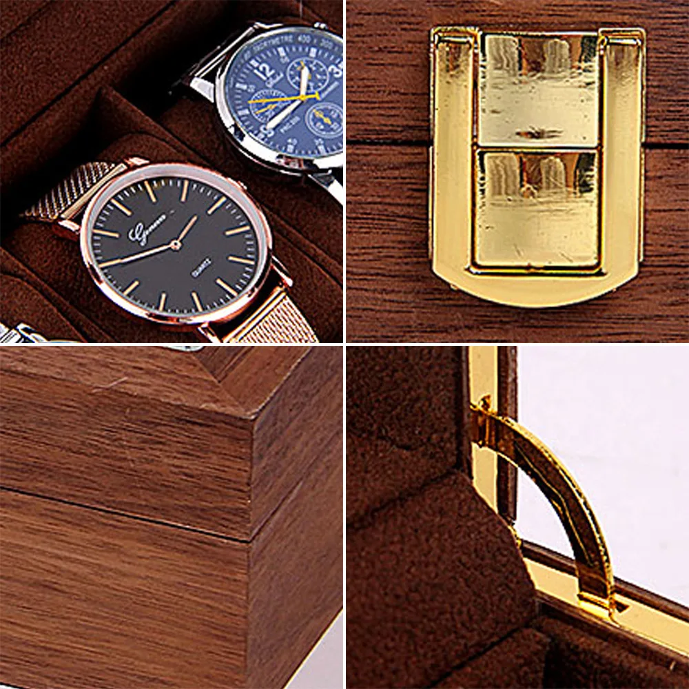 Redwood Wood Grain Watch Storage Box, Velvet Lining, 6-Space Display Cabinet, Safe and Stylish Watch Storage Box
Redwood Wood Grain Watch Storage Box, Velvet Lining, 6-Space Display Cabinet, Safe and Stylish Watch Storage Box