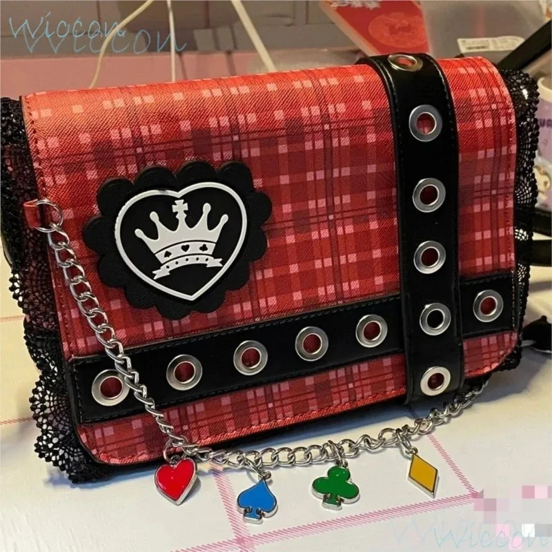 a7d@Anime Hinamori Amu Cosplay Accessories Shugo Prop Bag Chara My Guardian Characters Roleplay Girls Gift Red Black Check Chain
a7d@Anime Hinamori Amu Cosplay Accessories Shugo Prop Bag Chara My Guardian Characters Roleplay Girls Gift Red Black Check Chain