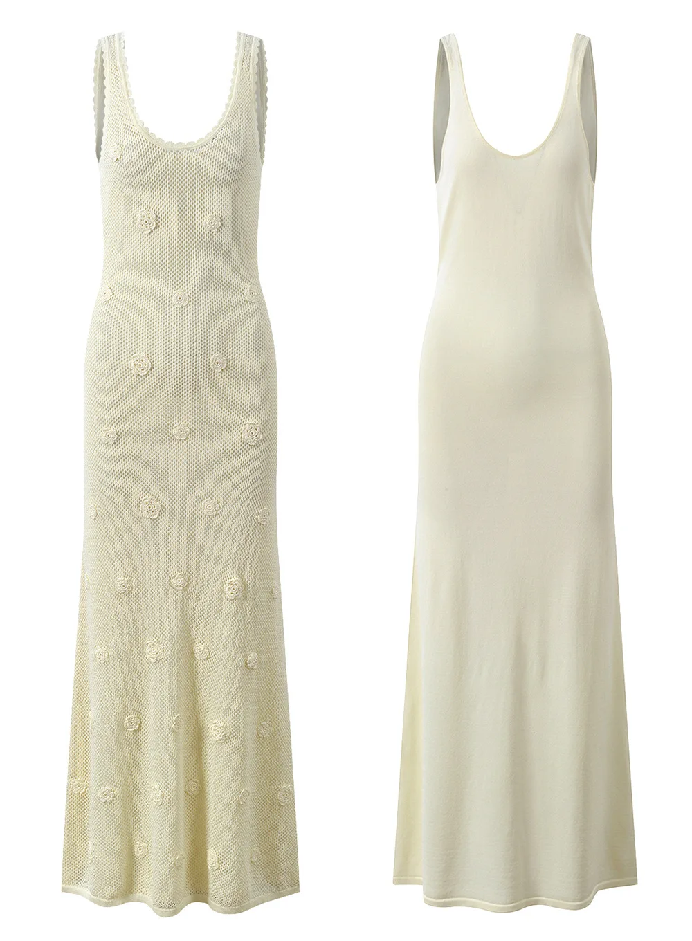 CHUJIE 2023, весна-лето, новое французское романтическое вязаное универсальное платье без рукавов с U-образным вырезом, связанное крючком, с 3D цветочной подкладкой
CHUJIE 2023, весна-лето, новое французское романтическое вязаное универсальное платье без рукавов с U-образным вырезом, связанное крючком, с 3D цветочной подкладкой