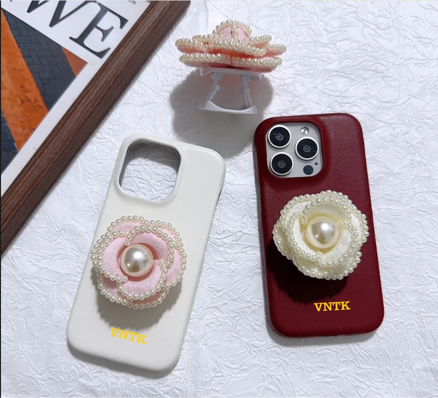 Customized name 3D Pearl flower leather With bracket hard Case for iPhone16 15 14 Phone Cover 13 12 11 Pro Shockproof Back Funda
Customized name 3D Pearl flower leather With bracket hard Case for iPhone16 15 14 Phone Cover 13 12 11 Pro Shockproof Back Funda