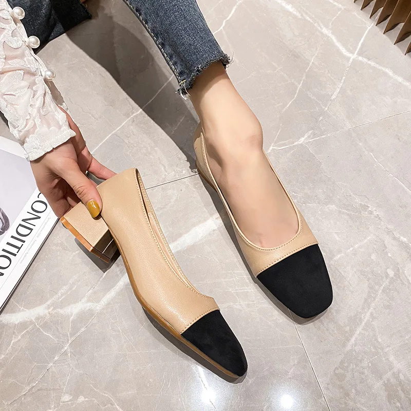 Women's High Heels Luxury Designer Shoes French Autumn New Slip on Casual Office Work Loafer Pumps Zapatillas Mujer 2
Women's High Heels Luxury Designer Shoes French Autumn New Slip on Casual Office Work Loafer Pumps Zapatillas Mujer 2