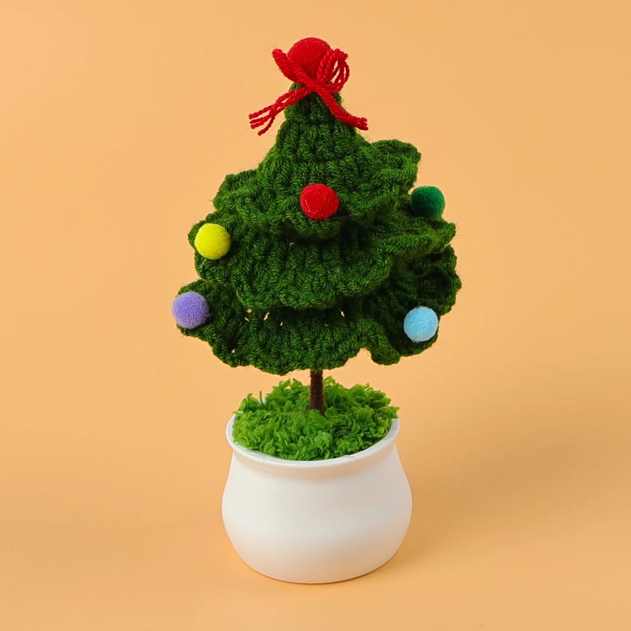 Crochet Christmas Tree Home Decoration Crochet Christmas Potted Plant for Living Room Office Desktop Ornaments Xmas Gifts
Crochet Christmas Tree Home Decoration Crochet Christmas Potted Plant for Living Room Office Desktop Ornaments Xmas Gifts