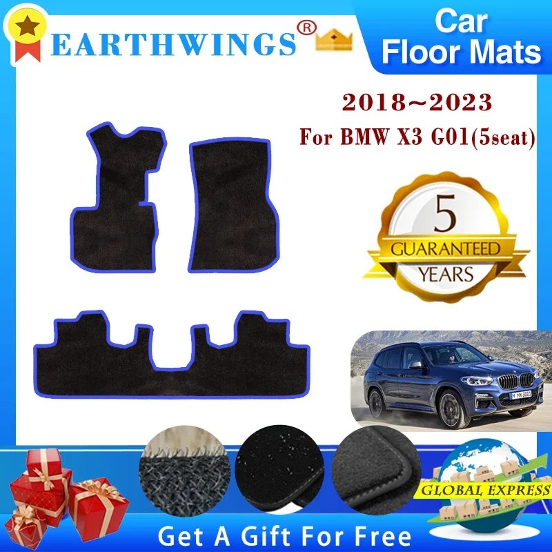 Автомобильный коврик для BMW X3 G01 MK3 2018 2019 2020 2021 2022 2023 5Seat Роскошный ковер для ног Полный комплект подушечек Коврики Автоаксессуары
Автомобильный коврик для BMW X3 G01 MK3 2018 2019 2020 2021 2022 2023 5Seat Роскошный ковер для ног Полный комплект подушечек Коврики Автоаксессуары