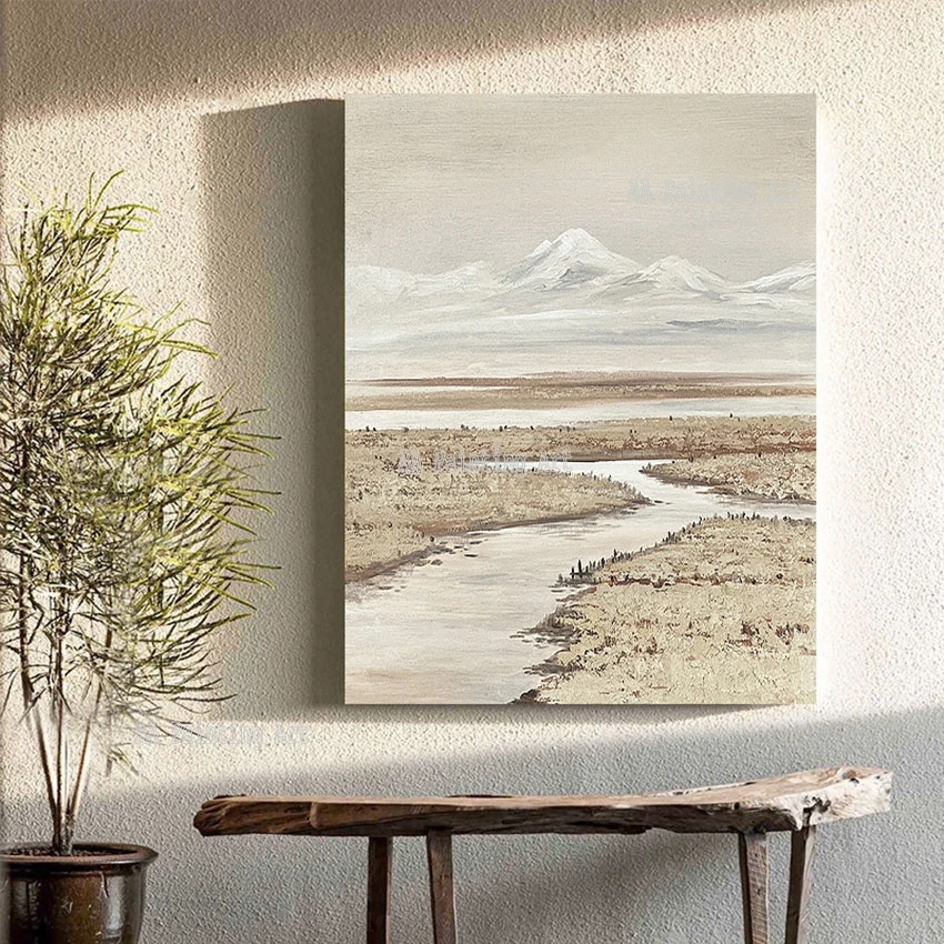Wall Canvas Art for Hotel Porch Decor, Autumn Scene, River Oil Painting, Abstract Texture, Acrylic Canvas Art, Home Hangings
Wall Canvas Art for Hotel Porch Decor, Autumn Scene, River Oil Painting, Abstract Texture, Acrylic Canvas Art, Home Hangings