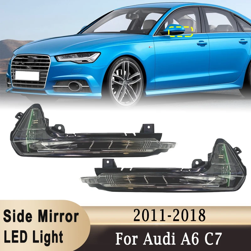 12V Side Rearview Mirror LED Turn Signal Light For Audi A6 C7 2011-2018 Reversing Indicator Repeater Lamp 4G5949101A
12V Side Rearview Mirror LED Turn Signal Light For Audi A6 C7 2011-2018 Reversing Indicator Repeater Lamp 4G5949101A