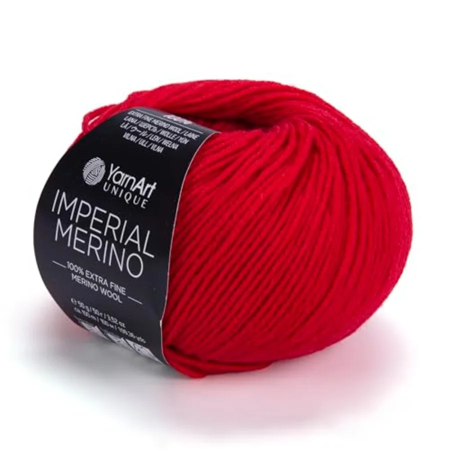 Unique Imperial Merino Yarn - 100% Extra Fine Merino Wool, Luxurious Soft Yarn for Knitting, Crocheting, Baby Clothes, Scarves,
Unique Imperial Merino Yarn - 100% Extra Fine Merino Wool, Luxurious Soft Yarn for Knitting, Crocheting, Baby Clothes, Scarves,