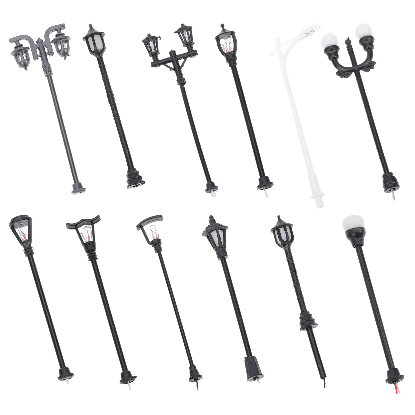 12 Pcs Christmas Lanterns Outdoor Micro Landscape Light Mini Street Lights Small Lamp Decor Model Streetlight House Child
12 Pcs Christmas Lanterns Outdoor Micro Landscape Light Mini Street Lights Small Lamp Decor Model Streetlight House Child