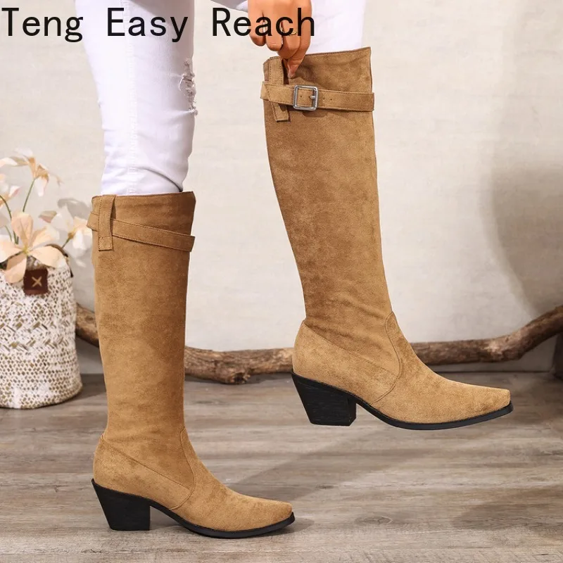 2026 Luxury Autumn/Winter New Fashionable Women's Tall Boots Retro Western Cowboy Short Boots Size 34-45
2026 Luxury Autumn/Winter New Fashionable Women's Tall Boots Retro Western Cowboy Short Boots Size 34-45