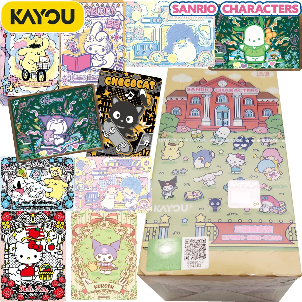 New Kayou Genuine Sanrio Collection Card for Kids Famous Popular Cartoon Characters High Quality Fashion Cards Birthday Gifts
New Kayou Genuine Sanrio Collection Card for Kids Famous Popular Cartoon Characters High Quality Fashion Cards Birthday Gifts