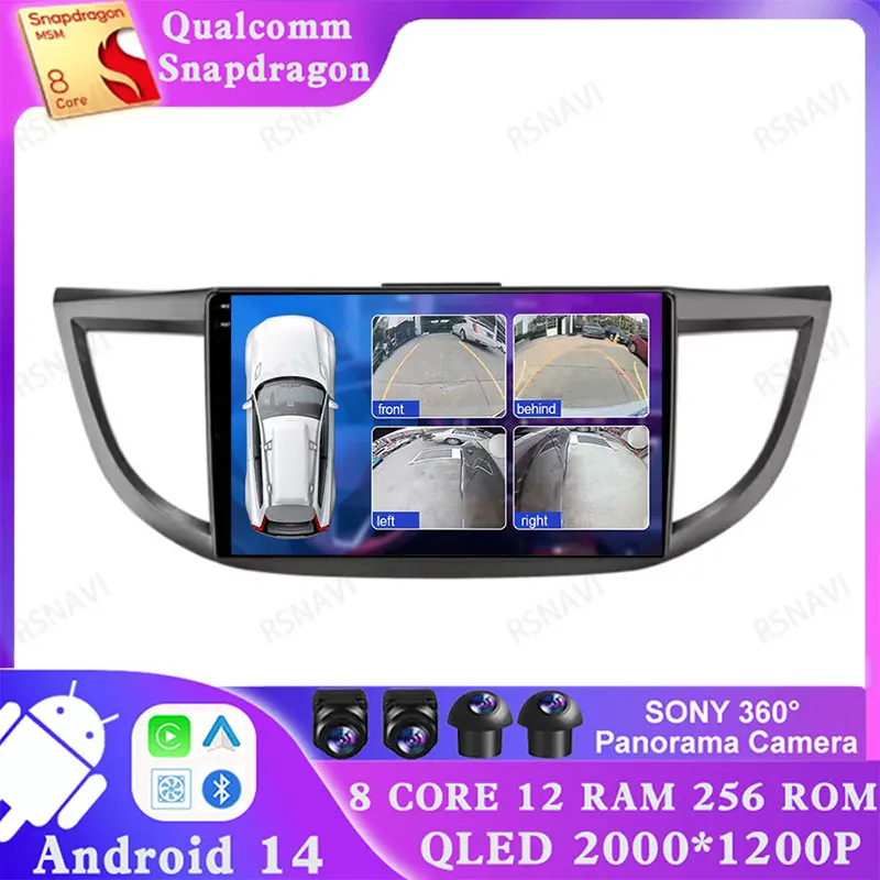 Android 14 для Honda CR-V CRV 4 RM RE 2011 - 2018 беспроводная автомобильная стереосистема GPS головное устройство BT DVD Мультимедийная навигация 4GLTE
Android 14 для Honda CR-V CRV 4 RM RE 2011 - 2018 беспроводная автомобильная стереосистема GPS головное устройство BT DVD Мультимедийная навигация 4GLTE