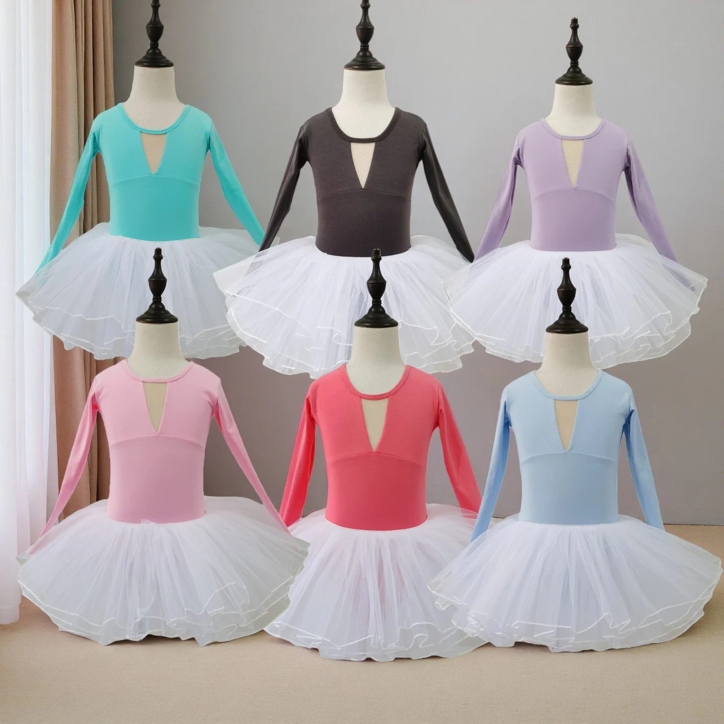 Ballet Leotards Gymnastics Long Sleeve Skirt for Girl Ballerina Cotton Kids Ballet Dress Child Tutu Skirt Dancewear Dance Costum
Ballet Leotards Gymnastics Long Sleeve Skirt for Girl Ballerina Cotton Kids Ballet Dress Child Tutu Skirt Dancewear Dance Costum