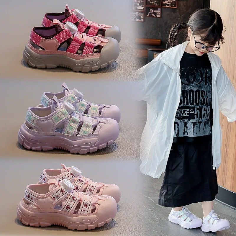 Girls Breathable Mesh Sandals Soft Non Slip Casual Outdoor Boys Footwear for Toddler Summer Beach Walking Shoes Kids Sandals
Girls Breathable Mesh Sandals Soft Non Slip Casual Outdoor Boys Footwear for Toddler Summer Beach Walking Shoes Kids Sandals