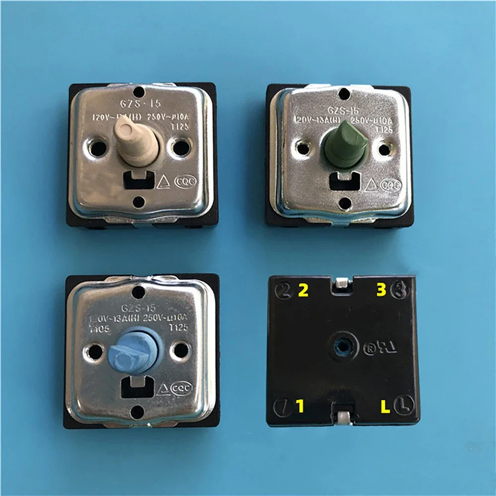 120V/13A 250V/10A 2ND/3RD/4TH Gear Knob Switch Electric Oil Heater Rotary Switch Temp Control 10AT125 For Midea Electric Heater
120V/13A 250V/10A 2ND/3RD/4TH Gear Knob Switch Electric Oil Heater Rotary Switch Temp Control 10AT125 For Midea Electric Heater