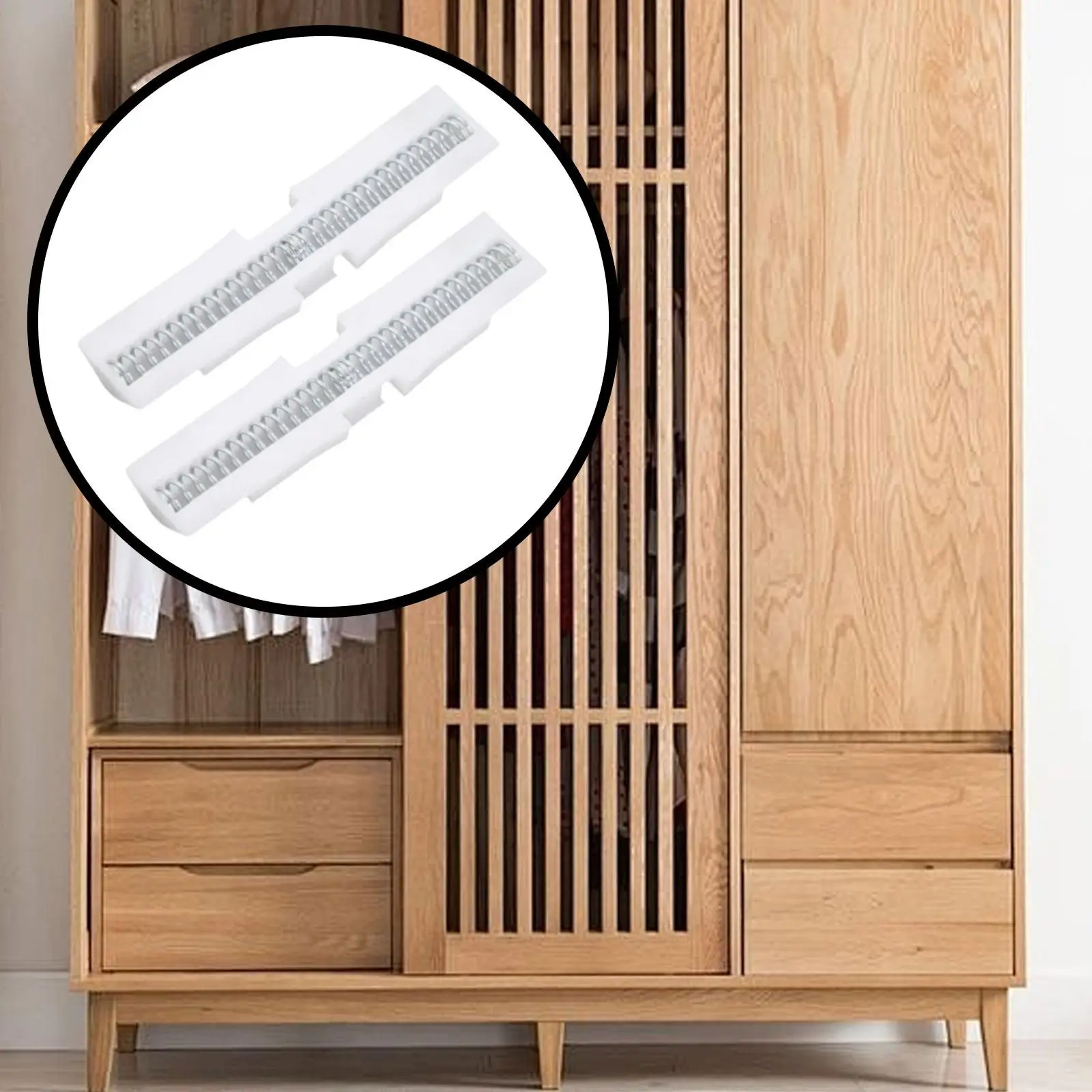 2 Pieces Bifold Door Slide Guide for Wardrobe Doors Accessory Supplies Easy Setup Versatile Practical Parts for
2 Pieces Bifold Door Slide Guide for Wardrobe Doors Accessory Supplies Easy Setup Versatile Practical Parts for