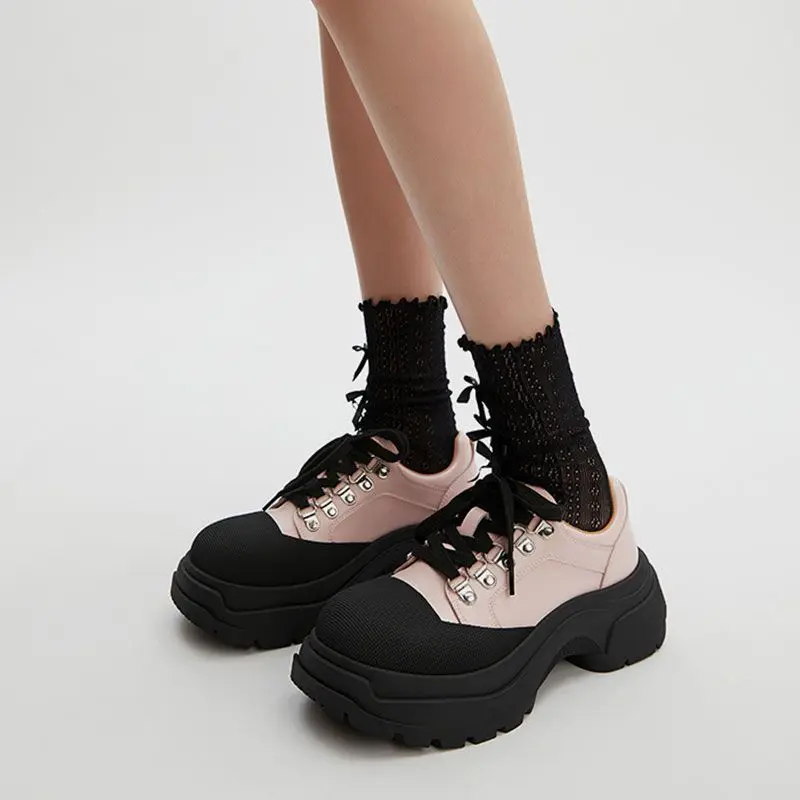 Round toe shallow mouth sponge cake shoes Spring 2023 new casual retro lace up sports casual shoes
Round toe shallow mouth sponge cake shoes Spring 2023 new casual retro lace up sports casual shoes