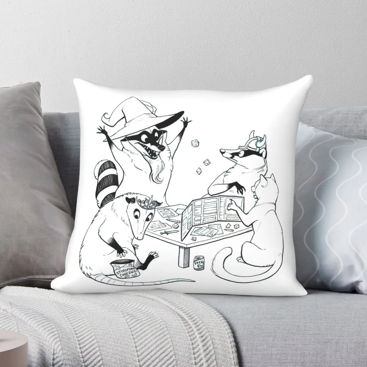 Game Night Square Pillowcase Polyester Linen Velvet Printed Zip Decorative Bed Cushion Cover
Game Night Square Pillowcase Polyester Linen Velvet Printed Zip Decorative Bed Cushion Cover