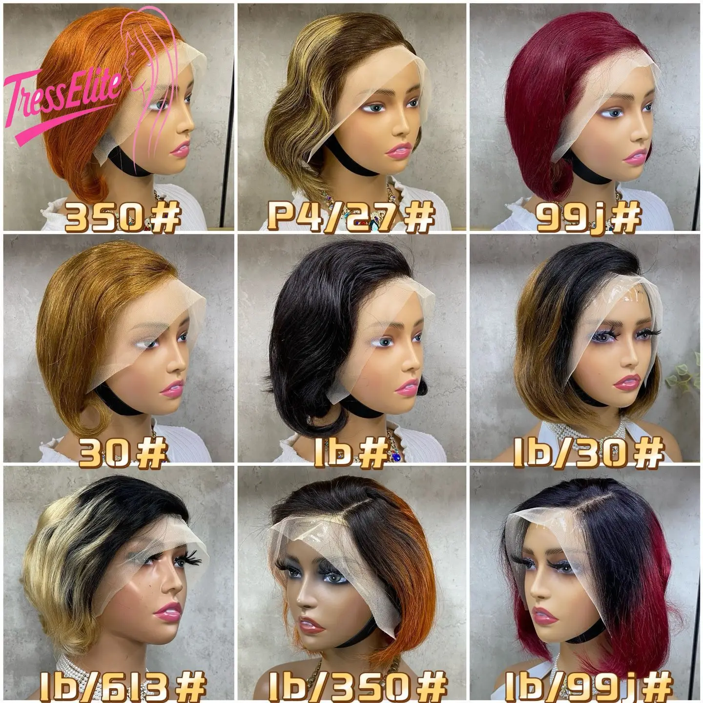 13x4 Lace Front 1B/30# 1B/99J #1B/350#human Hair Wig Pre Plucked Baby Hair 180% Density Natural Look Suitable for Daily Use
13x4 Lace Front 1B/30# 1B/99J #1B/350#human Hair Wig Pre Plucked Baby Hair 180% Density Natural Look Suitable for Daily Use