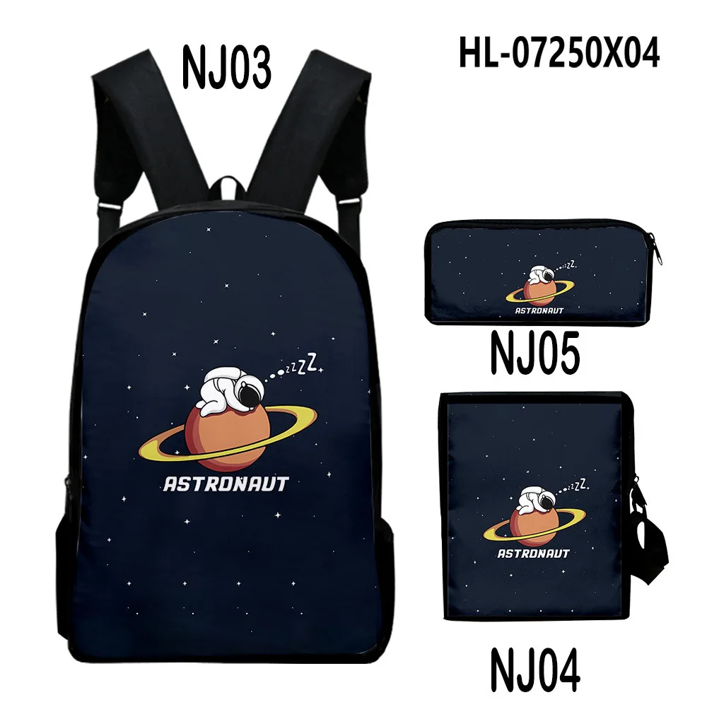 Harajuku Youthful Funny Astronaut 3D Print 3pcs/Set Student Travel bags Laptop Daypack Backpack Shoulder Bag Pencil Case
Harajuku Youthful Funny Astronaut 3D Print 3pcs/Set Student Travel bags Laptop Daypack Backpack Shoulder Bag Pencil Case