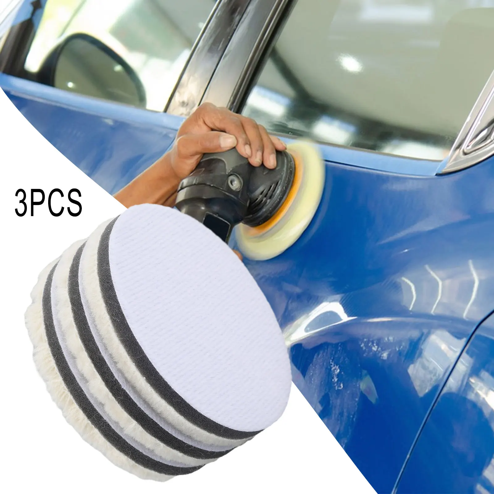 3Pcs 3/5/6/7in Wool Polishing Pads Buffing Pads Waxing Pads Sealing Cleaning Tools For Cars Glass Stone Ceramics Furniture Wood
3Pcs 3/5/6/7in Wool Polishing Pads Buffing Pads Waxing Pads Sealing Cleaning Tools For Cars Glass Stone Ceramics Furniture Wood