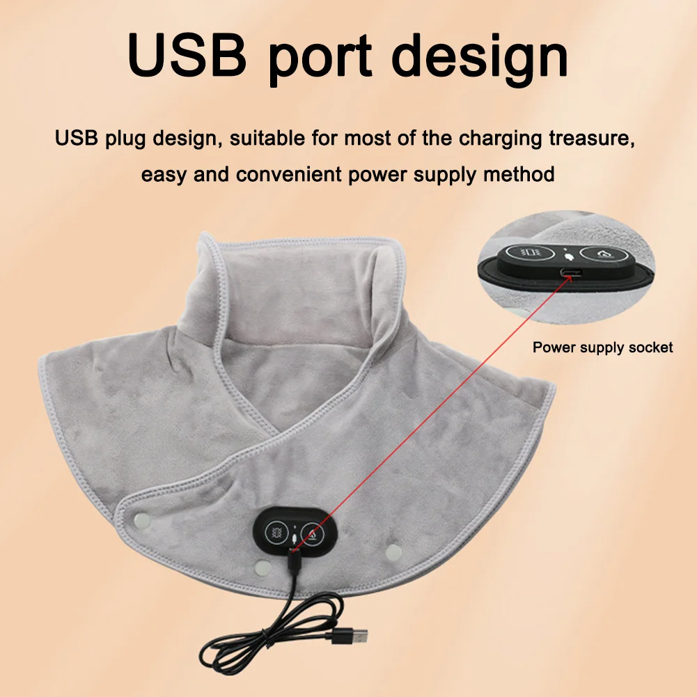 Грелка для шеи USB, шейный бандаж, 3 настройки нагрева, горячий компресс, шейная шаль, теплые подарки на день рождения, Рождество для мамы, папы
Грелка для шеи USB, шейный бандаж, 3 настройки нагрева, горячий компресс, шейная шаль, теплые подарки на день рождения, Рождество для мамы, папы