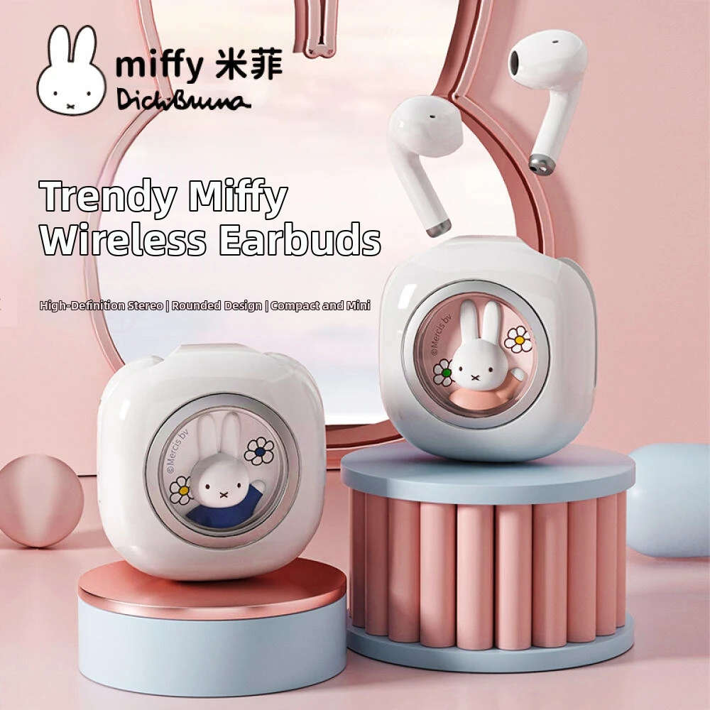 Miffy Wireless Bluetooth Headphones with High Sound Semi-In-Ear Design Are The Perfect Gift for Friends with Cute Cartoons
Miffy Wireless Bluetooth Headphones with High Sound Semi-In-Ear Design Are The Perfect Gift for Friends with Cute Cartoons