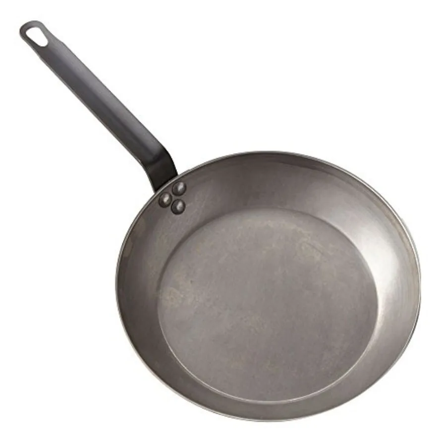 Fry Pan Carbon Steel 12" Dia.
Fry Pan Carbon Steel 12" Dia.