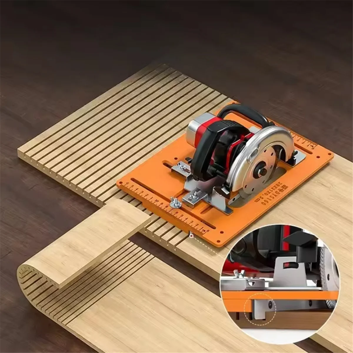 ABNJ Bakelite Guide Plate Saw Base Woodworking Bench Accessory for Adjustable Saw Guide Rail Bottom Plate
ABNJ Bakelite Guide Plate Saw Base Woodworking Bench Accessory for Adjustable Saw Guide Rail Bottom Plate
