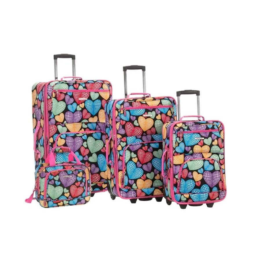 Luggage Jungle 4 Piece Softside Expandable Luggage Set F125
Luggage Jungle 4 Piece Softside Expandable Luggage Set F125