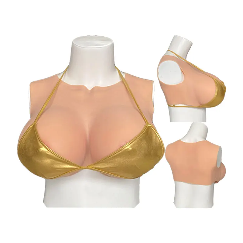 Realistic Silicone Breast Forms Bodysuit with Nipple Areola for Cosplay Transgender Crossdressing Drag Queen Fake Boobs Plate
Realistic Silicone Breast Forms Bodysuit with Nipple Areola for Cosplay Transgender Crossdressing Drag Queen Fake Boobs Plate