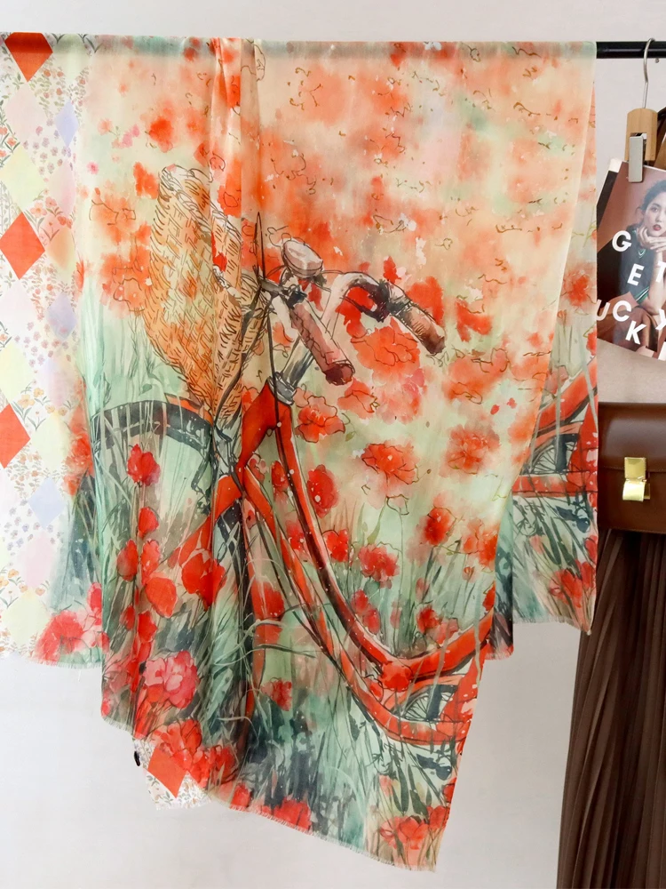 Winsleter-Women 100%Wool Elegant Long Scarf, 200*100CM Print, Mom Gift Fashion Temperament Shawl Scarves, 2025 Winter A5D116CC
Winsleter-Women 100%Wool Elegant Long Scarf, 200*100CM Print, Mom Gift Fashion Temperament Shawl Scarves, 2025 Winter A5D116CC
