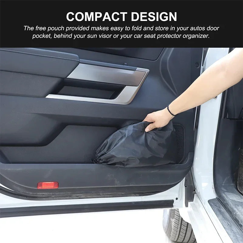 For Toyota Tundra Sequoia 2022+ Aluminum Foil/Silver Tape Car Front Windshield Anti-UV Sun Shade Car Protection Accessories 1Pcs
For Toyota Tundra Sequoia 2022+ Aluminum Foil/Silver Tape Car Front Windshield Anti-UV Sun Shade Car Protection Accessories 1Pcs