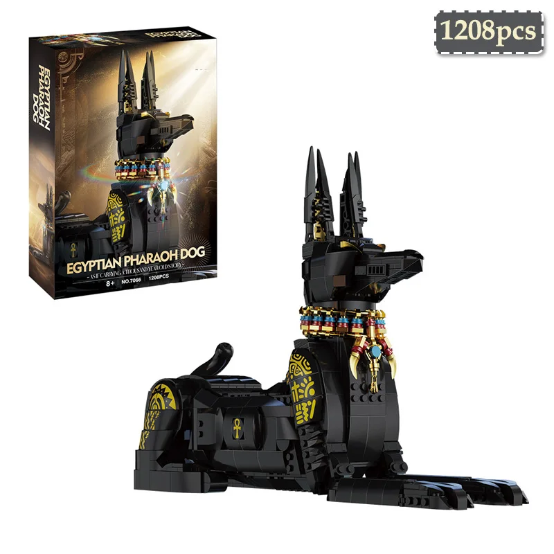 Новый конструктор 7066 «Египетский фараон-собака», 1208 деталей, MOC, вдохновленный древней мифологией, статуэтка с деталями в виде иероглифов, набор для самостоятельной сборки, игрушка
Новый конструктор 7066 «Египетский фараон-собака», 1208 деталей, MOC, вдохновленный древней мифологией, статуэтка с деталями в виде иероглифов, набор для самостоятельной сборки, игрушка