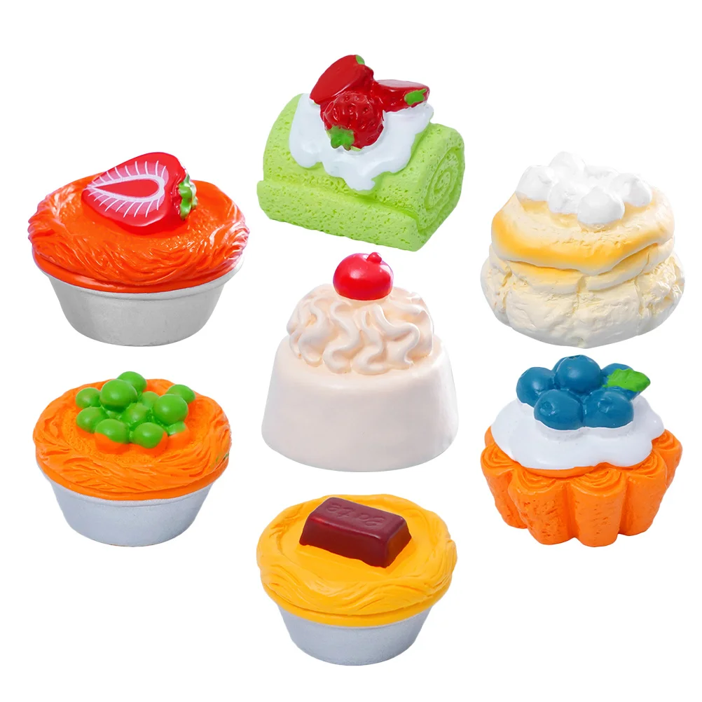 7Pcs Realistic Miniature Food Set Tiny Cakes and Desserts for DIY Projects and Display Bakery Toys Dollhouse Miniature Food 
7Pcs Realistic Miniature Food Set Tiny Cakes and Desserts for DIY Projects and Display Bakery Toys Dollhouse Miniature Food