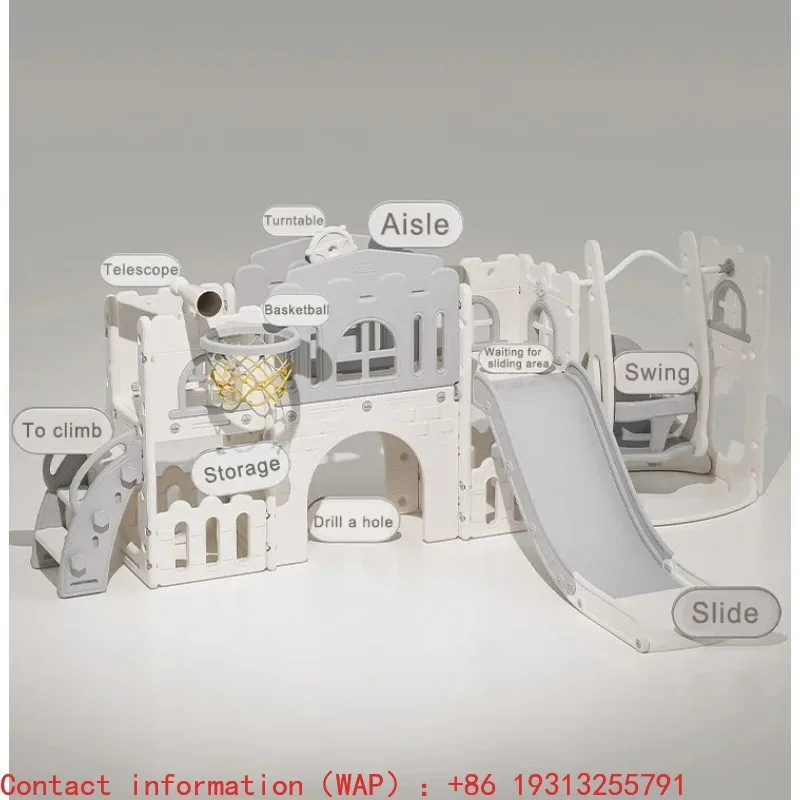 Slide, Multifunctional Indoor Swing Set, Plastic Play Set for Kids Fun, Home Entertainment, Early Learning
Slide, Multifunctional Indoor Swing Set, Plastic Play Set for Kids Fun, Home Entertainment, Early Learning