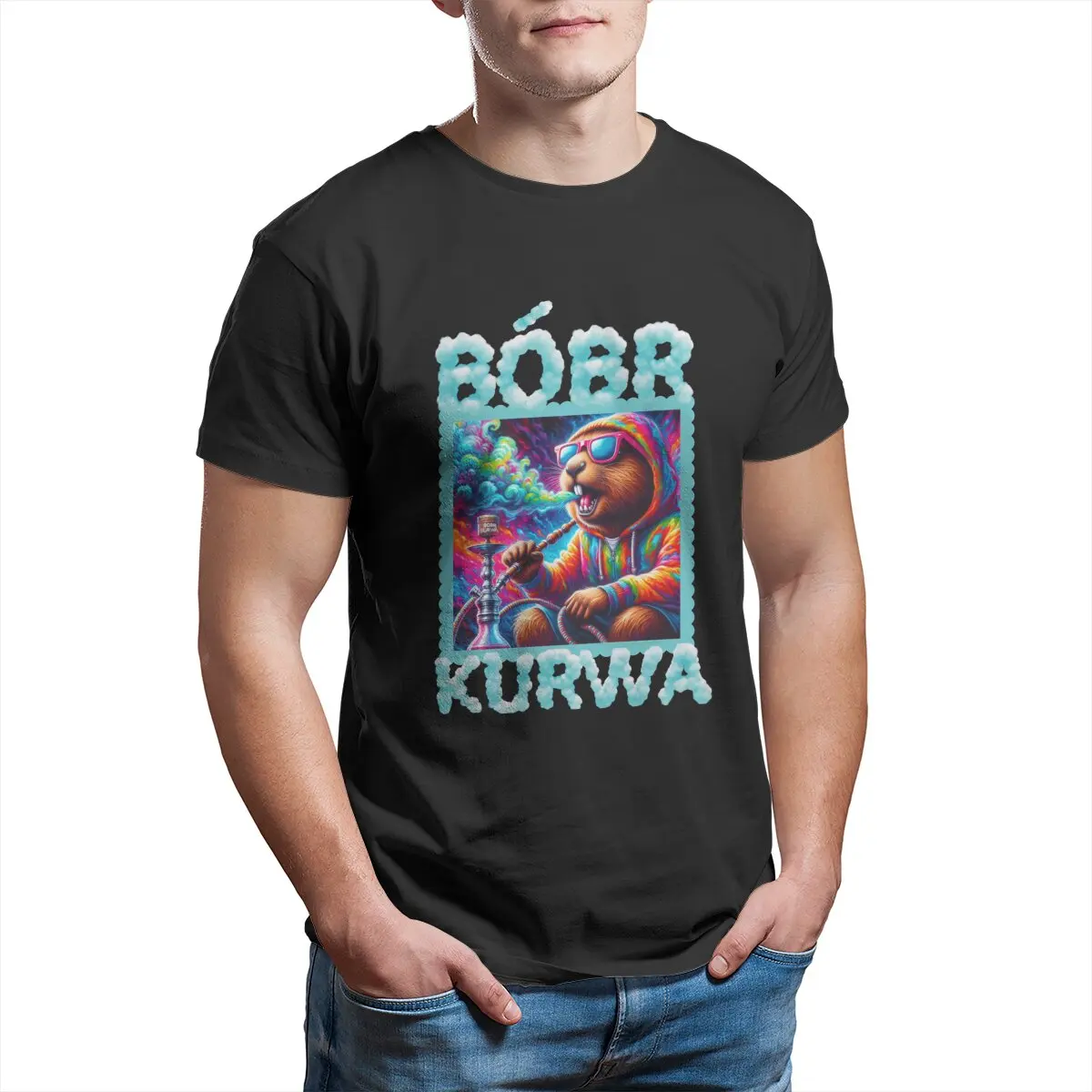 Bóbr Kurwa Smoking Hookah funny beaver meme psychedelic T-Shirt for Men Casual 100% Cotton Tees T Shirt 4XL 5XL Tops
Bóbr Kurwa Smoking Hookah funny beaver meme psychedelic T-Shirt for Men Casual 100% Cotton Tees T Shirt 4XL 5XL Tops